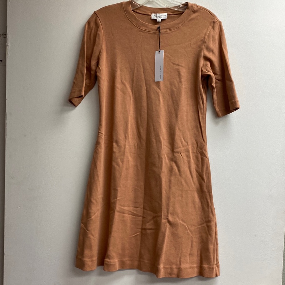 Michael Stars “Milo” Elbow Sleeve Crew Dress Size S NWT!